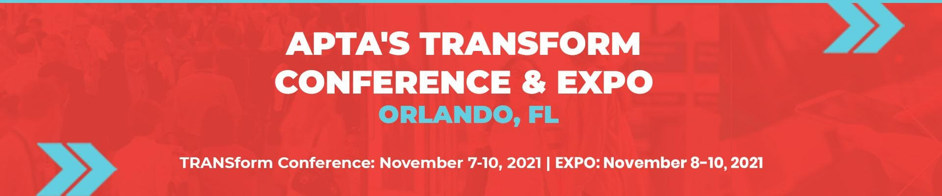 APTA 2021 - Transform and Expo